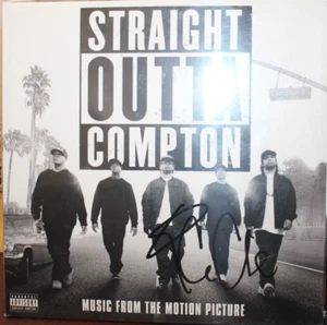 ICE CUBE SIGNED STRAIGHT OUTTA COMPTON VINYL - Picture 1 of 2