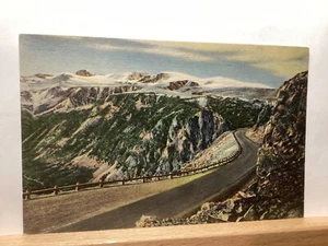 Red Lodge-Cooke City Hwy. (U.S. 12) Rock Creek Caron: Montana - Vintage Postcard - Picture 1 of 3