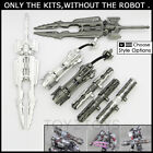 Big Sword / Back Cannon / LED Hand Cannon Weapon Upgrade Kit For SS109 Megatank