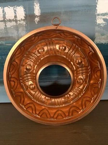 Jello Form Kupfer Wandbehang Aluminium 8,5" Rund Bündel Kuchen Vintage Form - Bild 1 von 7