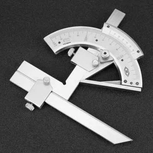 Universal Bevel Protractor 0-320° Precision Angle Measuring Finder Ruler Tool HL - Picture 1 of 8