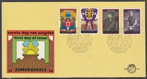 Niederlande Scott B501-4 FDC - Social & Cultural Surtax - Bild 1 von 1