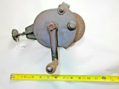 Hand Bench Grinder, Vintage  No. C-7 Hand Bench Grinder, 7/8" X 4" Wheel - Image 1 of 4