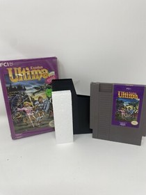 Ultima Exodus Nintendo Entertainment System 1989 NES With box