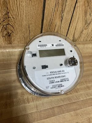 Allegiant Focus AXR-SD Type Electric Meter Form 2S CL200 240V 3W 60HZ TA=30 KH7. - Image 1 of 4