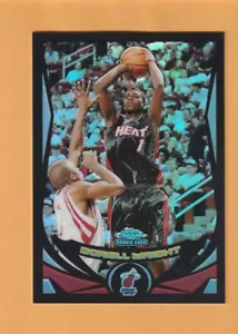 Dorell Wright Miami Heat 2004-05 Topps cromo negro refractor/500 3U - Imagen 1 de 2
