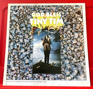 Tiny Tim God Bless/Southern Comfort Album Cover Art PICTURE/PRINT 11.5"x 11.5" - Imagen 1 de 4