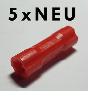 5x NEU LEGO® 26287 Technic Technik 3L Axle Achs Verbinder, Rot Red #25 - Bild 1 von 1