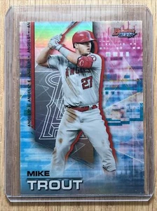 2021 Bowman’s Best Mike Trout #1 Los Angeles Angels - Picture 1 of 2