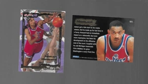 Tarjeta de baloncesto Skybox 1995 #103 Juwan Howard novato como nueva - Imagen 1 de 2