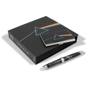 ACME Studio PINK FLOYD “Dark Side of the Moon” Rollerball Pen Card Case Set NEW - Picture 1 of 7