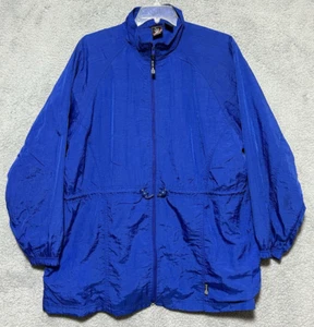 Vintage 90s USA Olympic JcPenny Womens XL Retro Team Zip Up Windbreaker Jacket - Picture 1 of 11