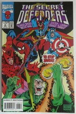 The Secret Defenders #6 August 1993 Marvel Comic Book (NM)