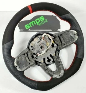 Gen 3 F56 Perforated Leather & Suede Custom made Steering wheel AUTO - Picture 1 of 2