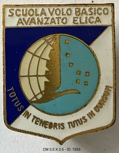 AERONAUTICA MILITARE SCUOLA VOLO BASICO AVANZATO ELICA DISTINTIVO PROD. JOHNSON - Imagen 1 de 6