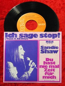 Single Sandie Shaw: ich sage Stop! (RCA 47-15 127) D - Bild 1 von 1