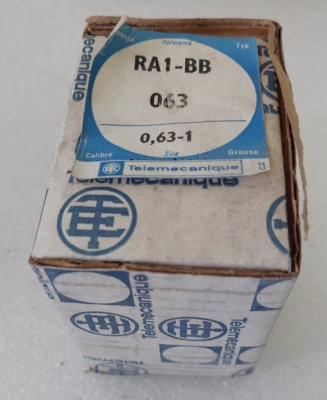 Telemecanique - RA1-BB - 063 - Thermal Relay - RA1-BB063 - New - Image 1 of 4