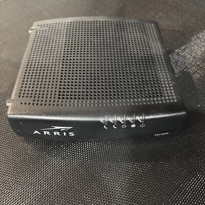 FREE SHIPPING Arris TM1602A Docsis 3.0 Cable Modem  W/POWER ADAPTER - Image 1 of 4