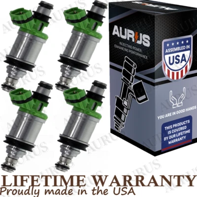 НОВЫЕ ОРИГИНАЛЬНЫЕ ТОПЛИВНЫЕ ФОРСУНКИ AURUS 4 ДЛЯ 94–00 Toyota Camry Celica Solara RAV4 2.0 2.2 - Изображение 1 из 4