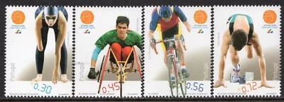 185 - Portugal 2004 - Paraolympic Games - Greece - Athens - MNH Set - Image 1 of 2