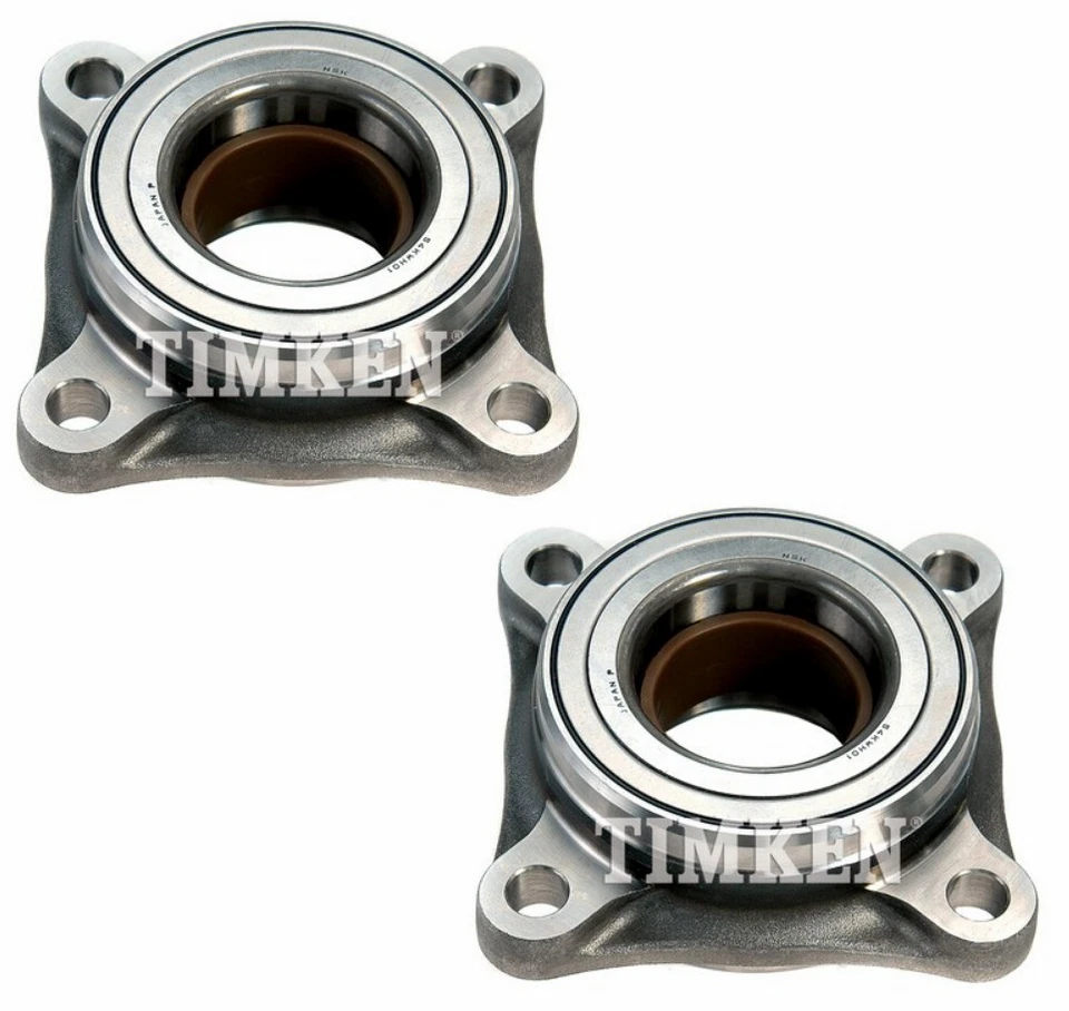 Juego de pares de 2 conjuntos de cojinetes de rueda delanteros Timken para Toyota 4Runner Tacoma tracción trasera Foto 1 de 1