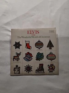 Elvis Presley "The Wonderful World of Christmas" Vinyl LP Stereo Audio Christmas - Imagen 1 de 5