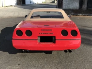 Fits 84-90 Chevrolet Corvette GTS Acrylic Smoke Taillight Covers 4pc NEW GT039R - Foto 1 di 3