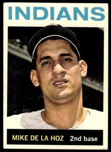 1964 Topps Mike De La Hoz EX Cleveland Indians #216 - Imagen 1 de 2