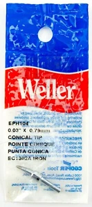 Weller EPH104 Discontinued Made in USA Version Soldering Iron Conical Tip 0.03" - Picture 1 of 6
