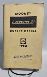 Mooney Executive 21, modelo M20F, 1968 manual del propietario - Imagen 1 de 11