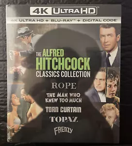THE ALFRED HITCHCOCK COLLECTION (4K UHD + BLU-RAY) - Picture 1 of 2