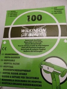 100 Stück Wilkinson Sword Einweg-Rasierer Krankenhaus mit einziehbarer-Funktion, - Bild 1 von 2
