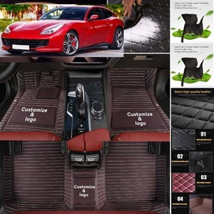 For Ferrari GTC4 Lusso Car Floor Mats Floor Liners Carpet Guard Customizable - Imagen 1 de 25