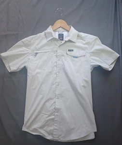 Wrangler Herren Hemd Medium Beige All Terrain Gear Kurzarm Reißverschlusstaschen - Bild 1 von 10