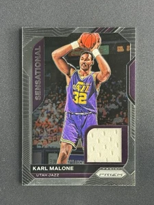 2020-21 Panini Prizm - Sensational Swatches Karl Malone #SSW-KML (MEM) - Picture 1 of 2