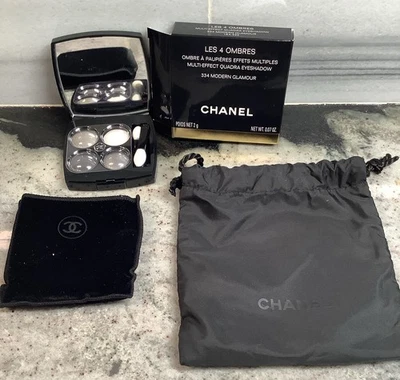 CHANEL LES 4 OMBRES 334 MODERN GLAMOUR MULTI-EFFECT QUADRA EYESHADOW NEW LIMITED - Image 1 of 4