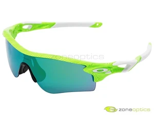 Oakley RadarLock Path Sunglasses OO9181-47 FP Retina Burn/Jade Iridium, Black - Picture 1 of 1