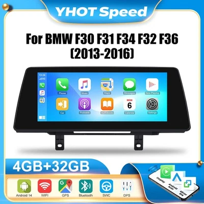 Für BMW F30 F31 F34 F32 10.25'' Display Car Screen Apple Carplay Android 14 32GB - Bild 1 von 4