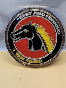 JASDF patch 404th Squadron / 1st Tactical Airlift Wing - Spotters Challange coin - Picture 1 of 5