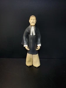 F. Hoch` Escultura de arcilla de un sacerdote primitivo Folkart 93 - Imagen 1 de 10