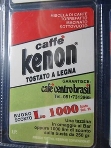 Scheda Telefonica NUOVA Caffè Kenon (alfanumerica) ST1P33F322 - Imagen 1 de 2