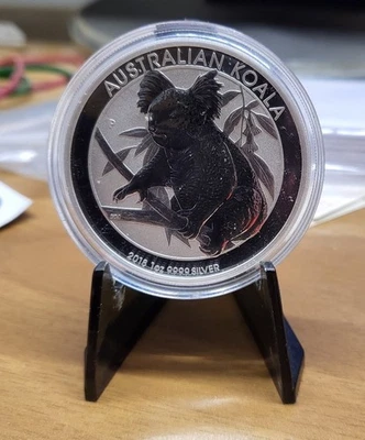 Australia Koala 2018 - 1 oz silver 999 argento UNC - Immagine 1 di 2
