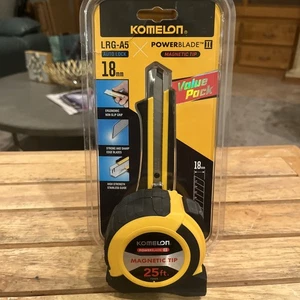 Komelon 25 ft. Powerblade II # LRG-A5. 73425CK. 18mm. New. Sealed. - Picture 1 of 4