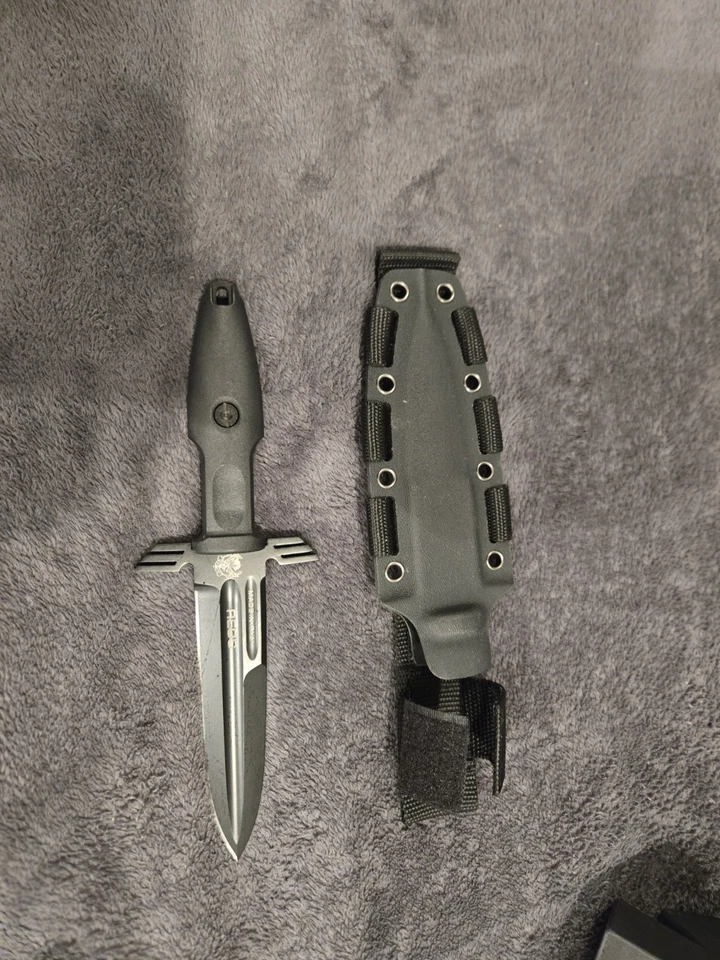 Extrema Ratio Ermes Operativo Fixed Knife 5.5" Bohler N690 Steel Blade Black FRN