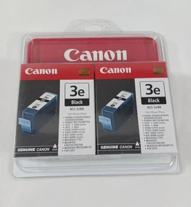 Tinta para impresora Canon 3e paquete de 2 Nuevo. Negro. - Imagen 1 de 1