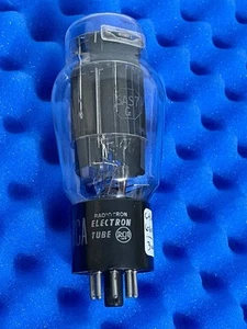 1 RCA JAN 6AS7G vacuum Tube / HUGE Single BOTTOM D Getter / / STRONG - Picture 1 of 5