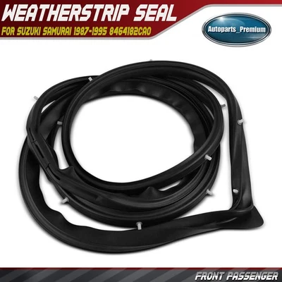 Sello de resistencia para puerta de pasajero delantero para Suzuki Samurai 1987-1995 8464182CA0 Foto 1 de 4
