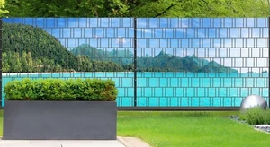 Tropical - Panorama XL bedruckte Sichtschutzstreifen für Zaun - Bild 1 von 3