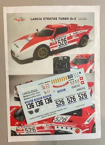ARENA MODEL DECAL 1/24 - LANCIA STRATOS TURBO Gr.5 - MARLBORO - GIRO d'ITALIA 74 - Foto 1 di 1
