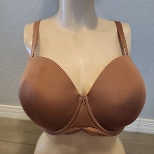 Wacoal Bra 40DDD Brown Underwire Lined 854119 Strapless Multiway - Picture 1 of 3